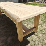 Grande table en chêne du Jura
