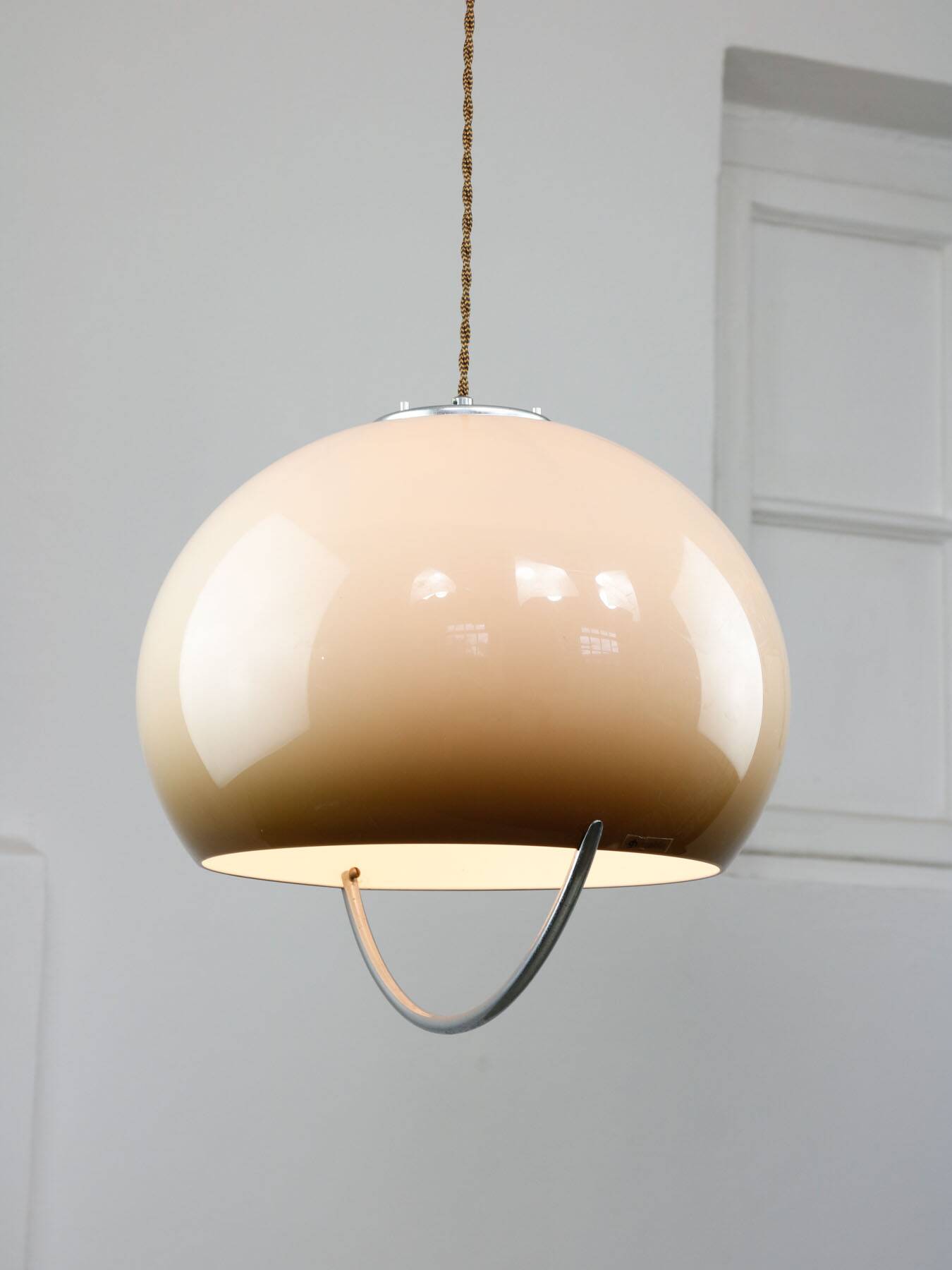 Suspension Space Age Jolly gris/marron de Guzzini