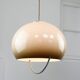 Suspension Space Age Jolly gris/marron de Guzzini