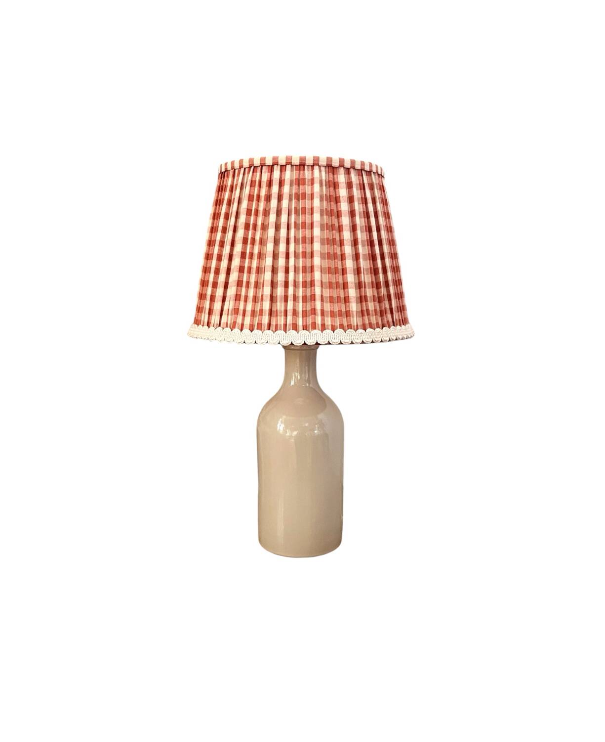 Vintage vichy lamp