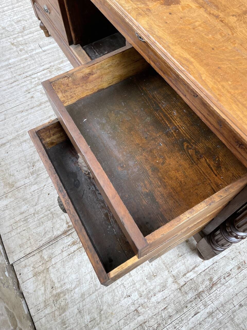 Comptoir en chêne drapier chêne 1900