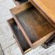 Drapery oak counter 1900