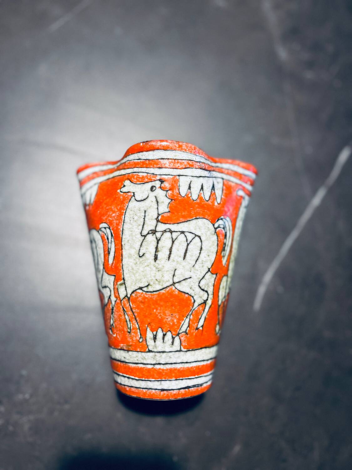 Vintage 1960 Italian ceramic vase
