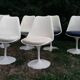 Lot de six chaises tulipe par Eero Saarinen pour Knoll