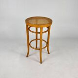 Cane and bentwood austria barstool, 1940s