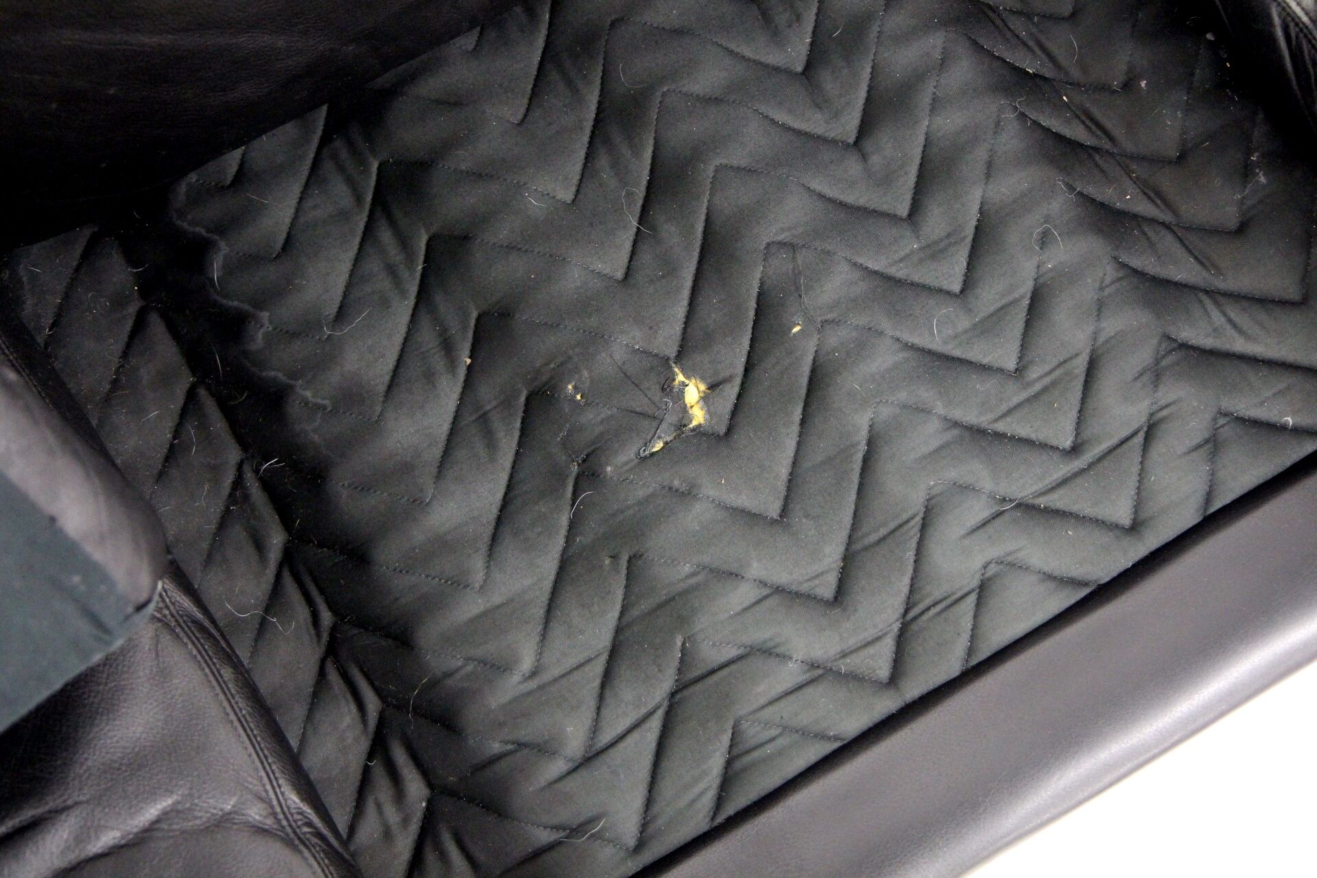 Scandinavian leather sofa, Möbel-Ikea, Sweden, 1960