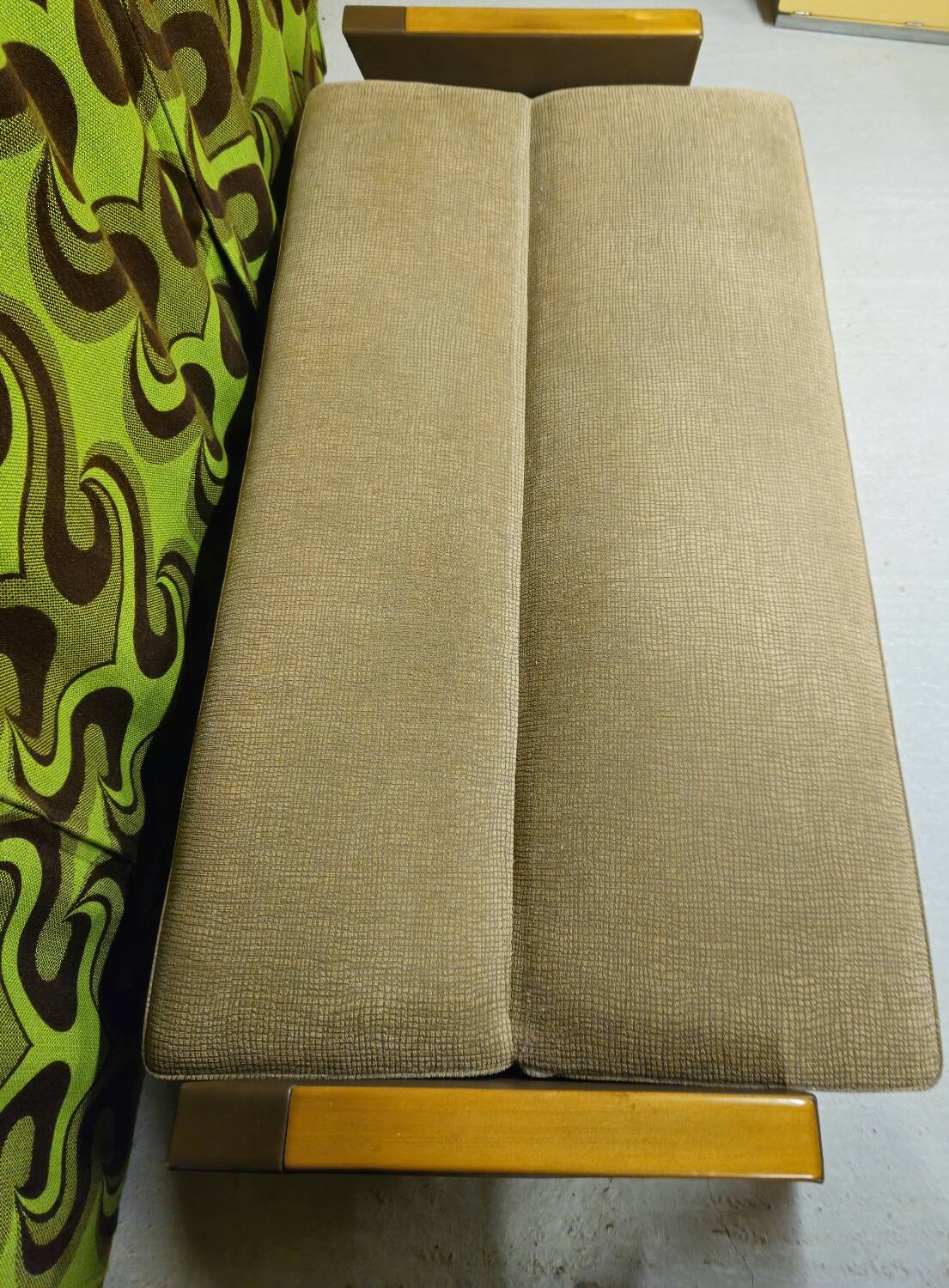 Canapé daybed vintage 1970" 