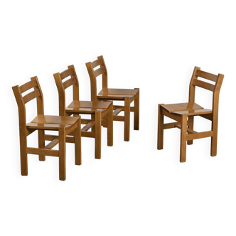 Chaises Maison Regain pour Les Arcs, vers 1970