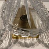 Mid-Century Crystal Sconces, Set of 2