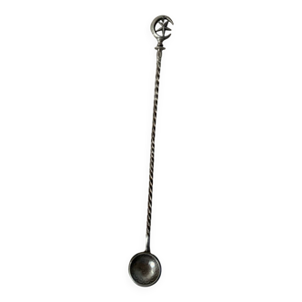 Cuillère en argent faite main ancienne
