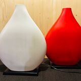 Vase-style lamp duo
