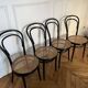 Set of 4 Thonet design chairs, ZPM Romsko production