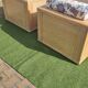 Fauteuils club design rotin