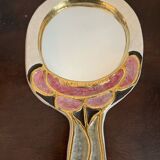 Glazed ceramic mirror by Mithé Espelt