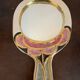 Glazed ceramic mirror by Mithé Espelt
