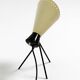 Lampe de table tripode par Josef Hurka pour Napako, République tchèque