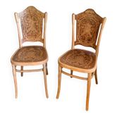 Pair of Jacob Kohn bistro chairs