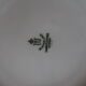 4 cups and dessert plates with vintage flower