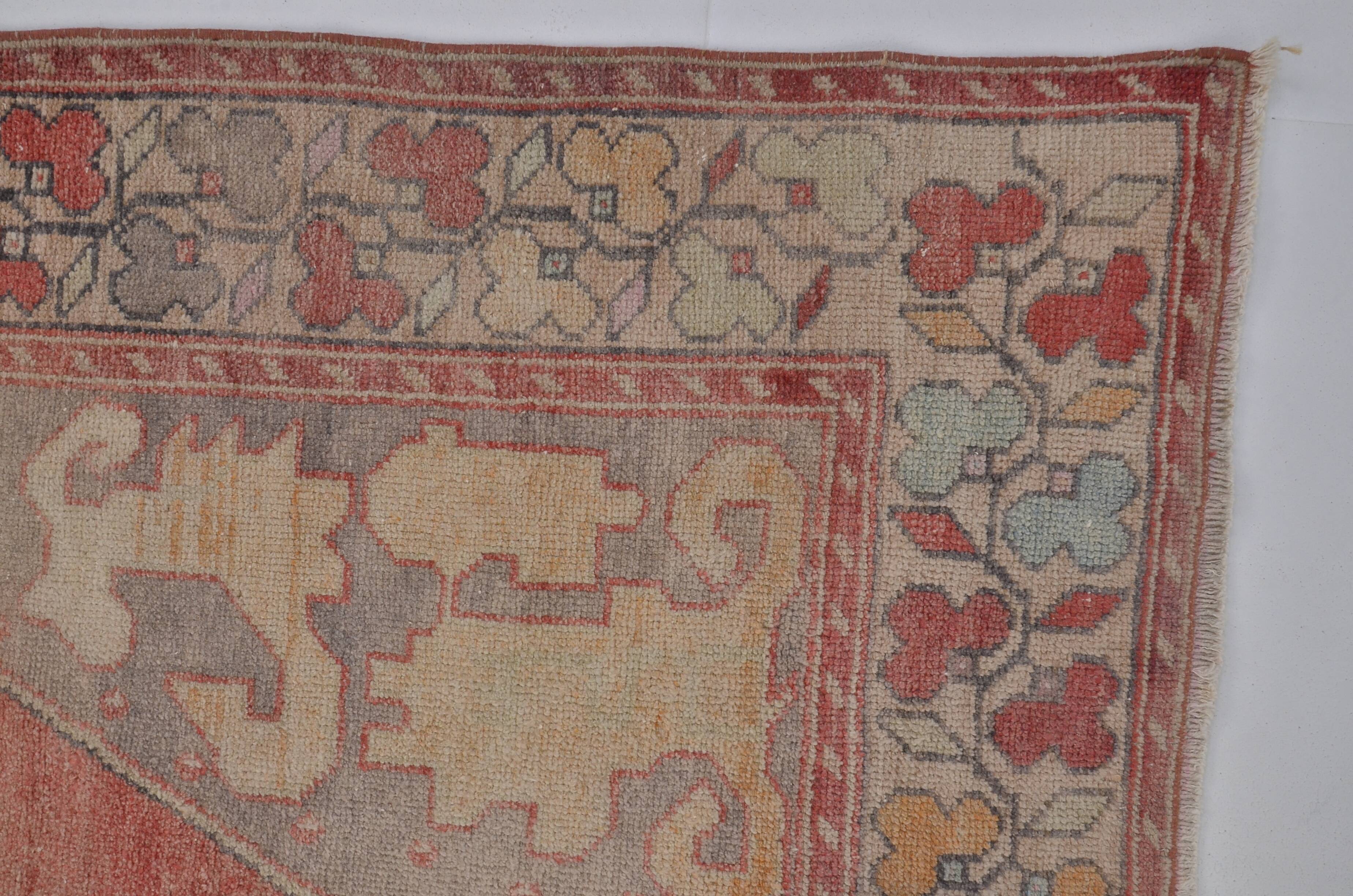 Oushak Floor Home Living Rug