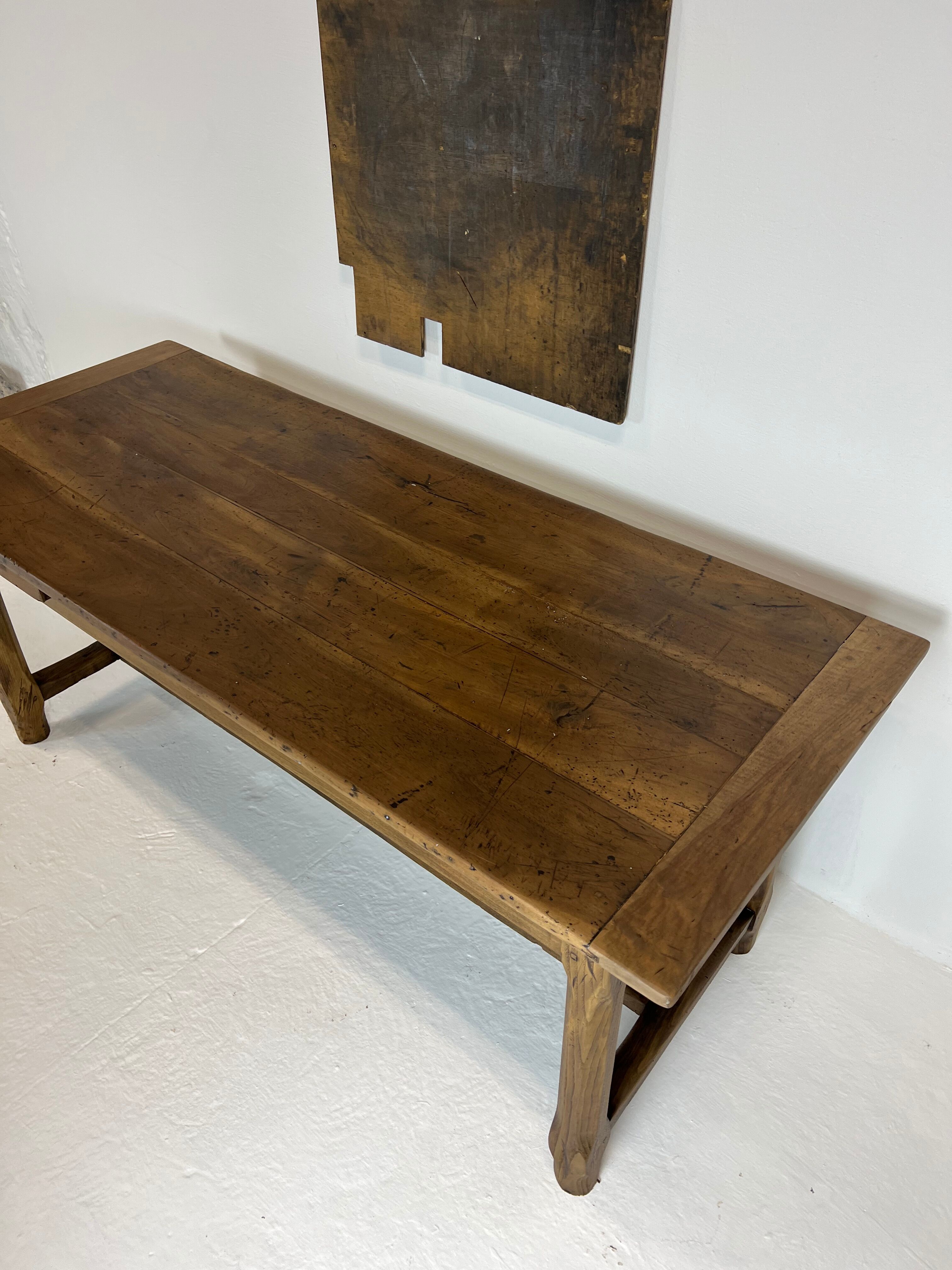 Old oak farmhouse table, 20s