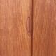 Danish design teak highboard with sliding doors, 1960s