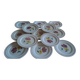 13 antique DDP France plates, 1950s-60s