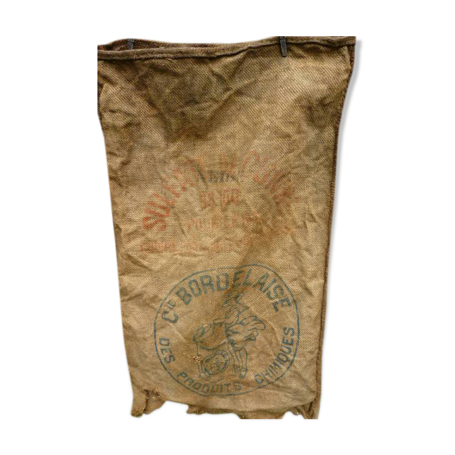 Burlap bag bordeaux company chemicals