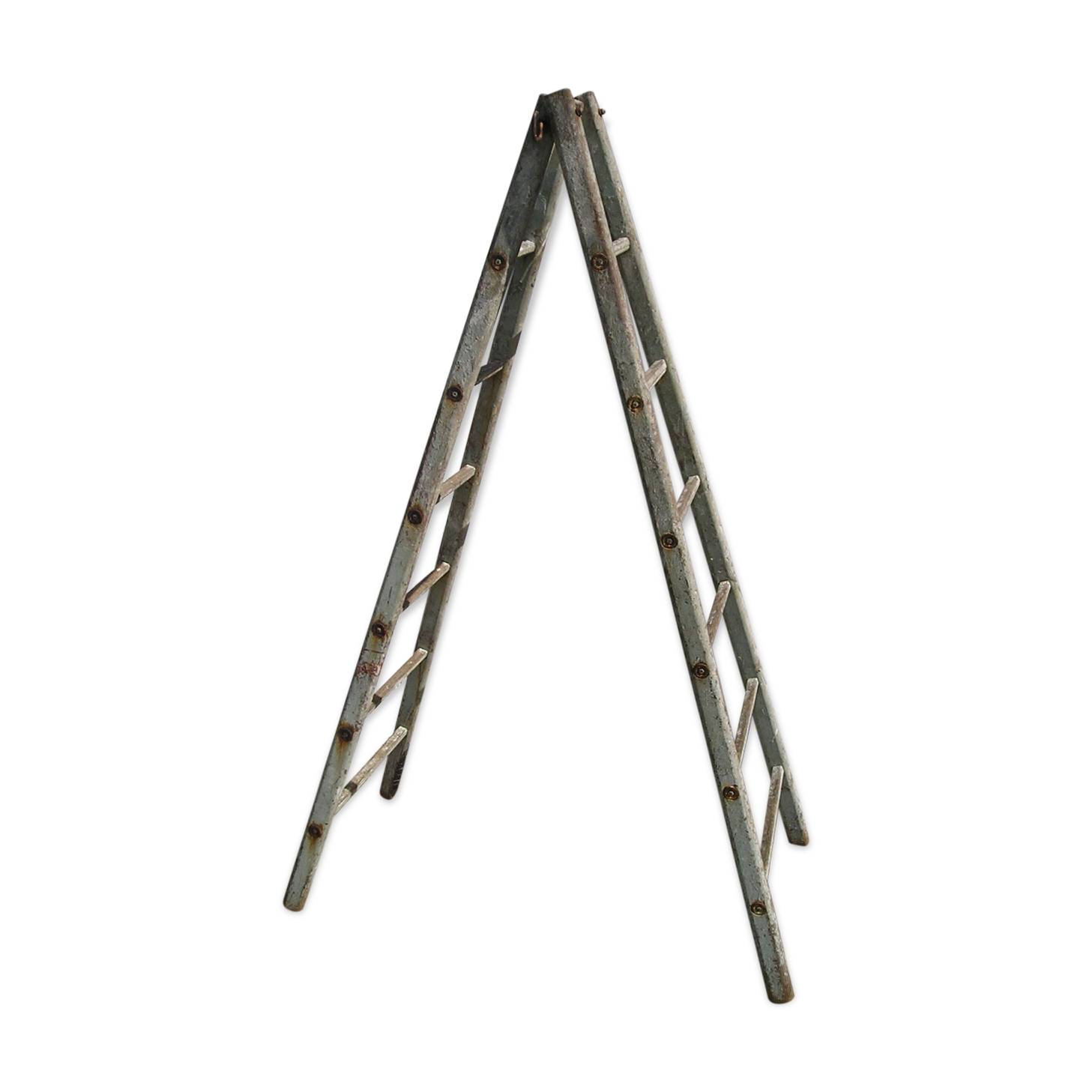 Echelle de peintre ancienne en bois