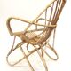 Rohe Noordwolde rattan chair, 1960, Netherlands