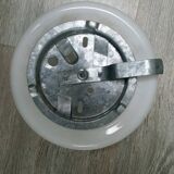 Plafonnier, applique ronde en opaline