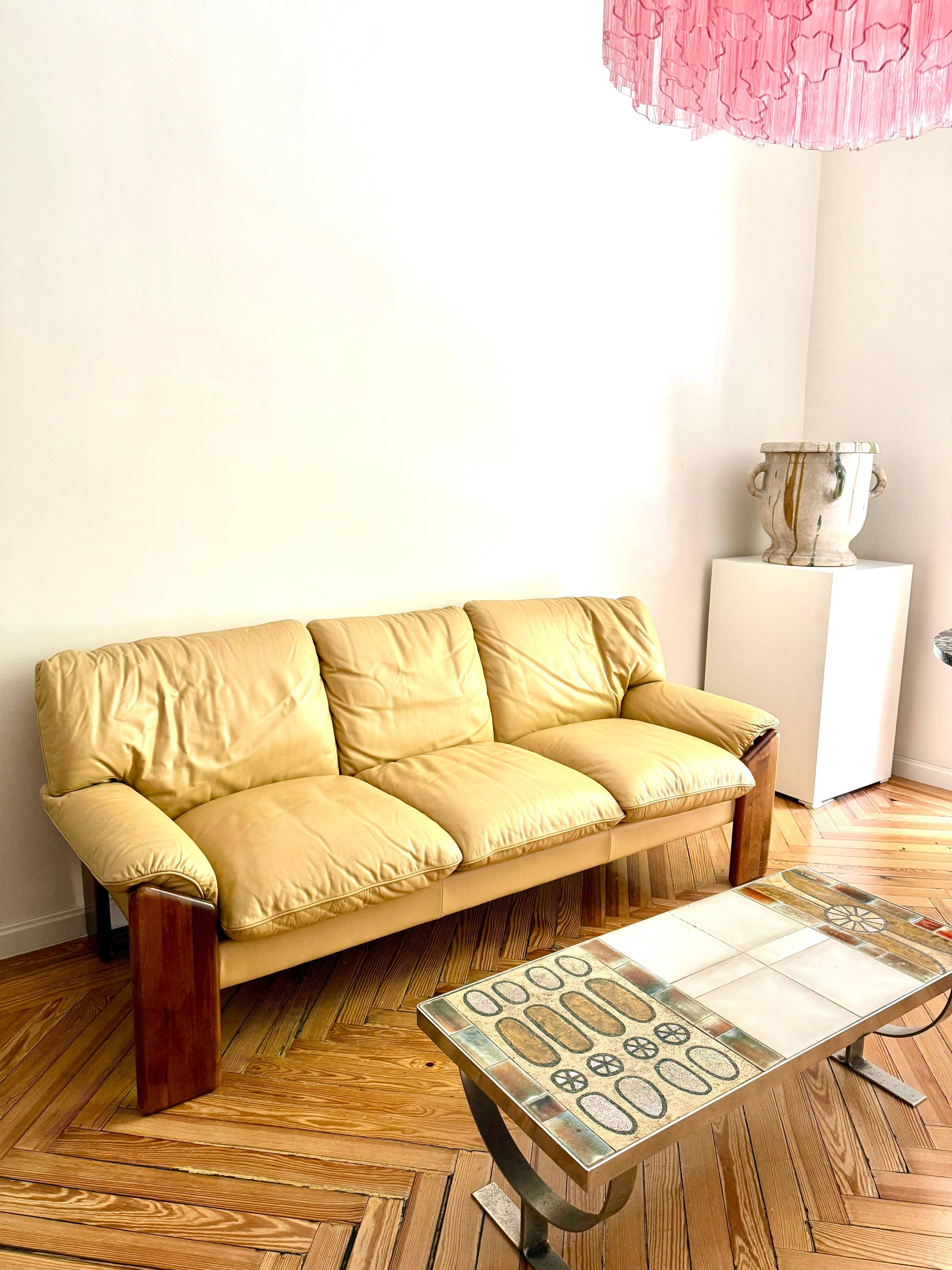 “Sapporo” Sofa by Mario Marenco for Mobil Girgi, Italy, 1970s