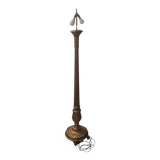 French Classic Louis XVI style Wooden Floor Lamp, mid-century