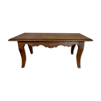 Rustic oak coffee table 1950