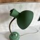 Vintage green bedside lamp