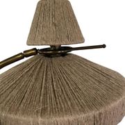 Lampadaire tripied vintage avec tablette