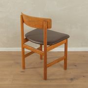 3236 møgensen dining chairs, børge mogensen, fredericia møbelfabrik