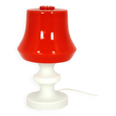 Lampe de table vintage en verre de Lighting Glass, années 1970