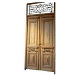 Double Haussmannian doors