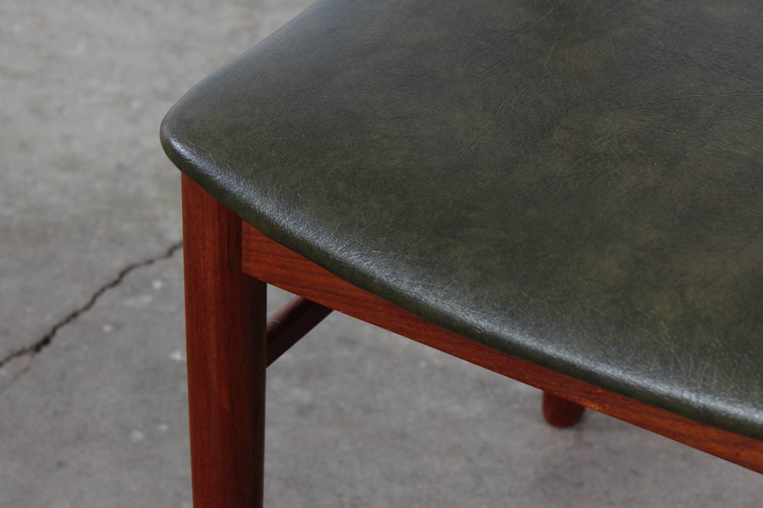 Vintage Teak Stuhl Danish Mid Century Kjærnulf Design 60er