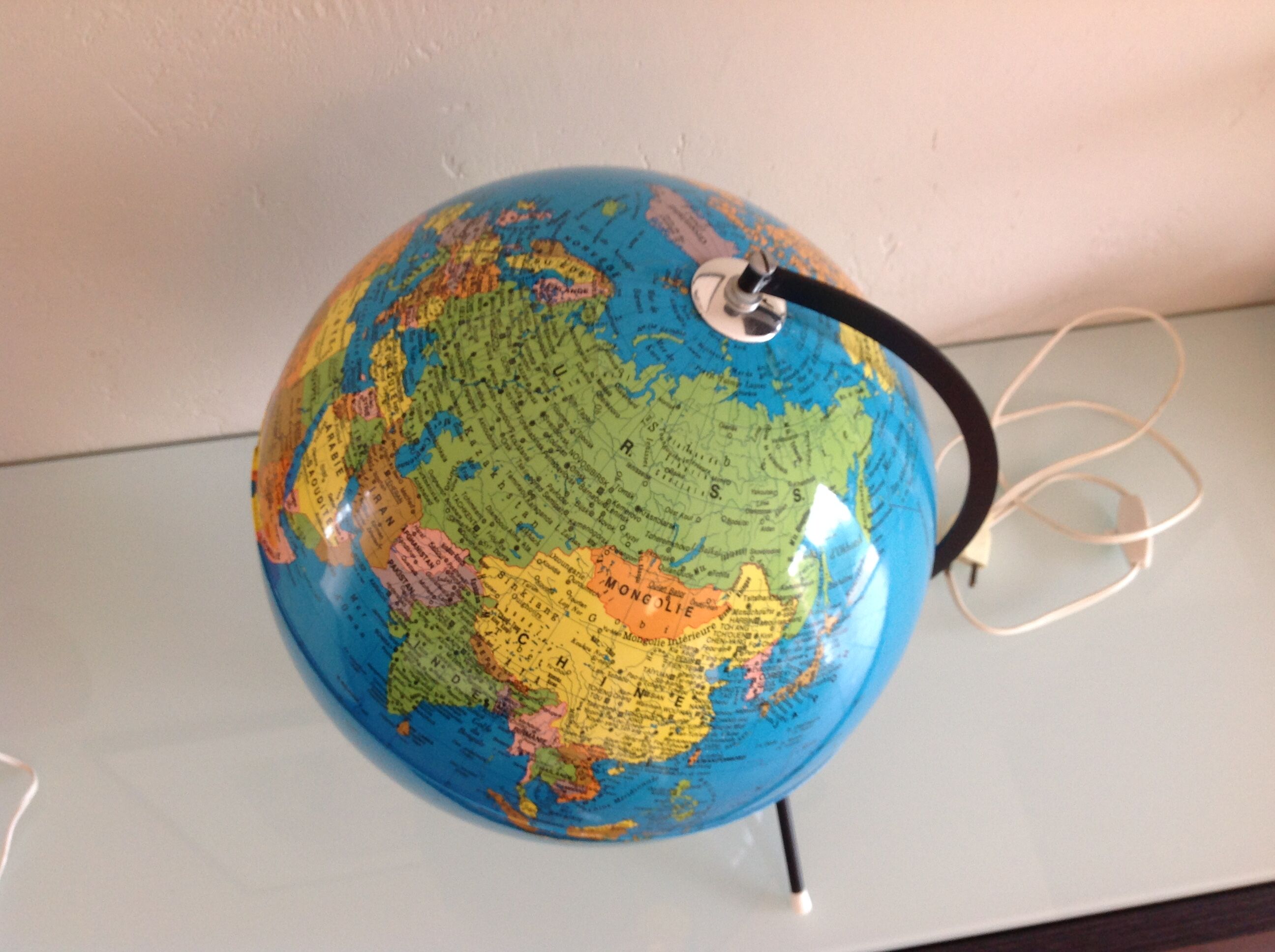 Light earth globe tripod 50/60