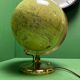 Vintage 1960s German glass globe lamp by JRO Globus Munchen