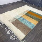Traditional handmade Berber rug size 250/250 cm