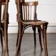 Série de 4 chaises bistrot