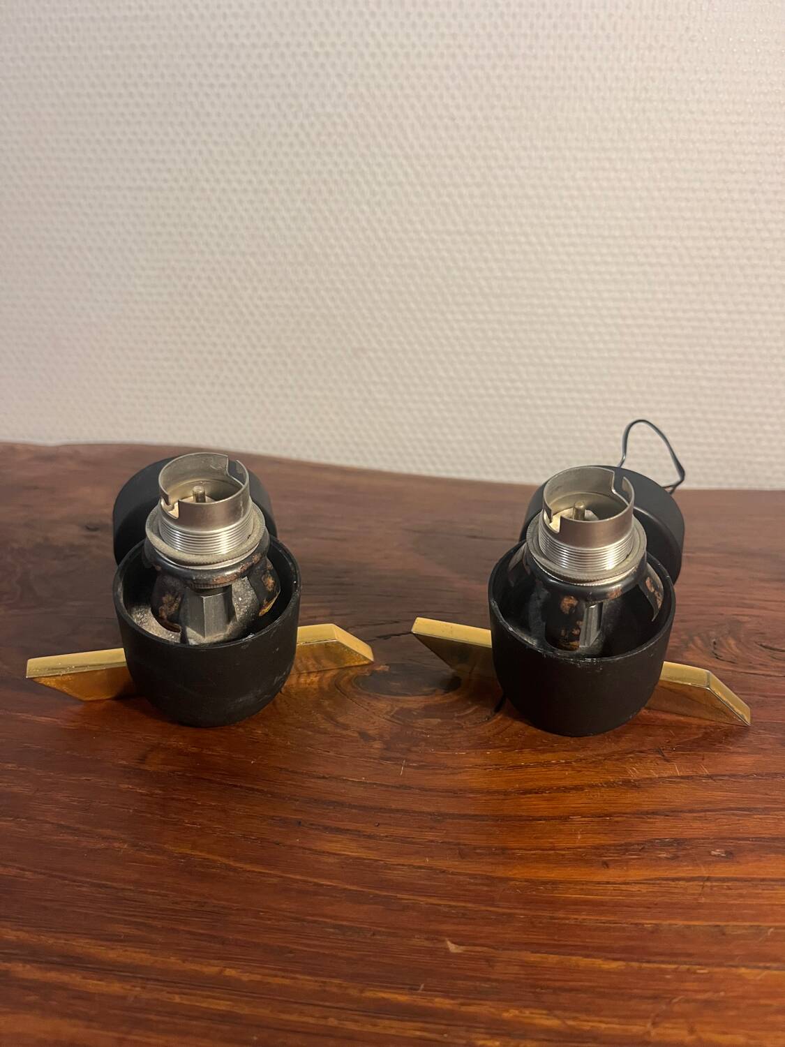 Pair of wall lights from the 1960s