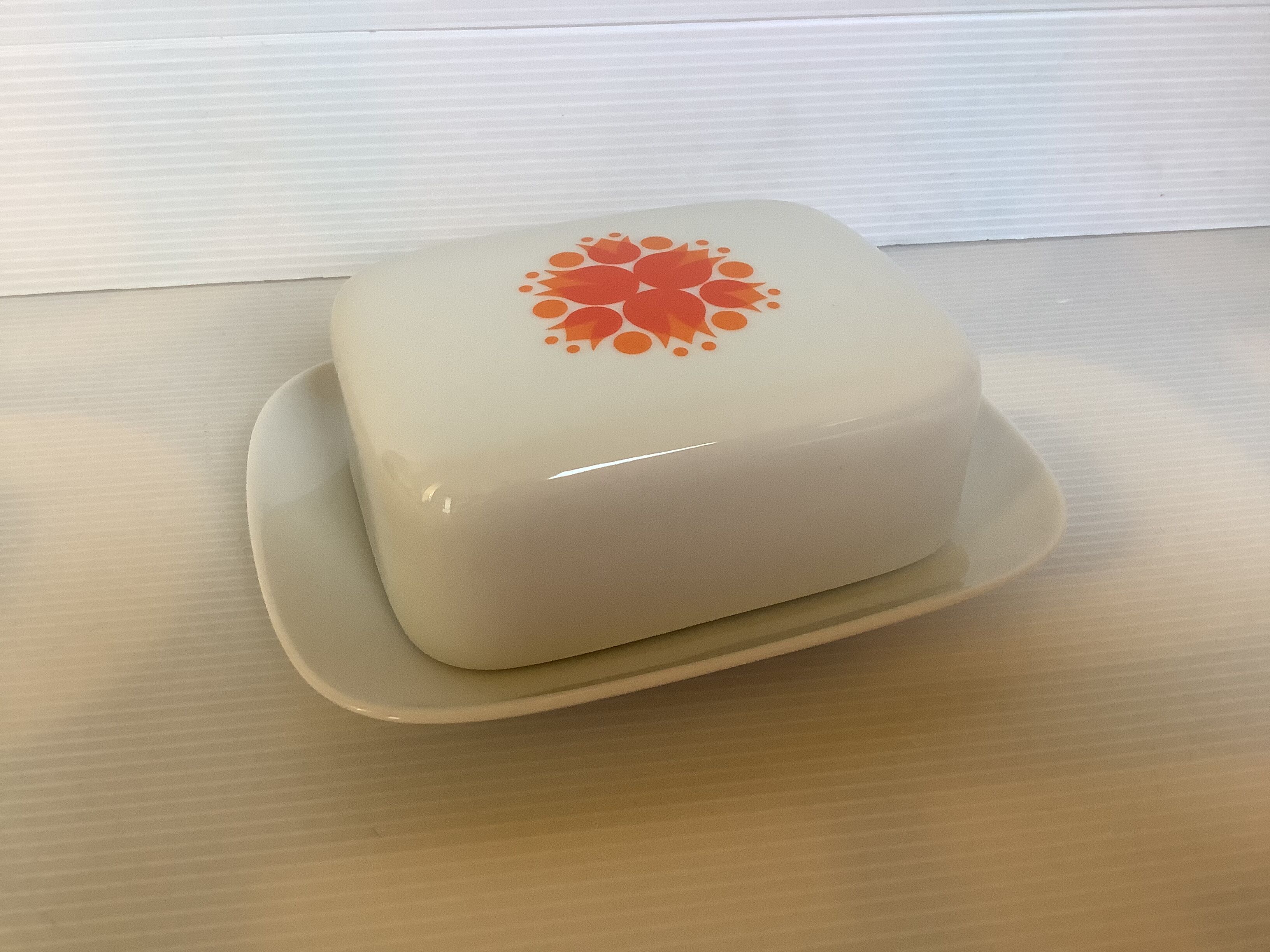 Butter dish with vintage Thomas Germany lid