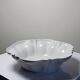 Large fruit bowl / salad bowl in fine white Limoges porcelain, vintage / antique