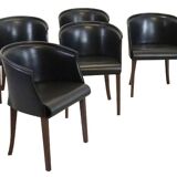 Lot de 5 chaises Flexform Body