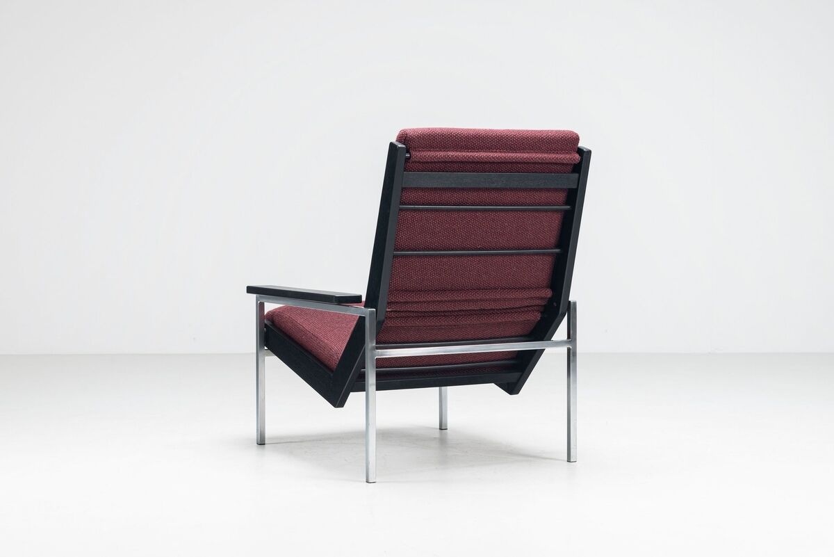 Rob Parry pair of Lotus lounge chairs Gelderland Netherlands 1960
