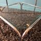 Pair of nesting tables or end of Space age sofa from the 80s