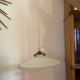 Vintage opaline hanging lamp